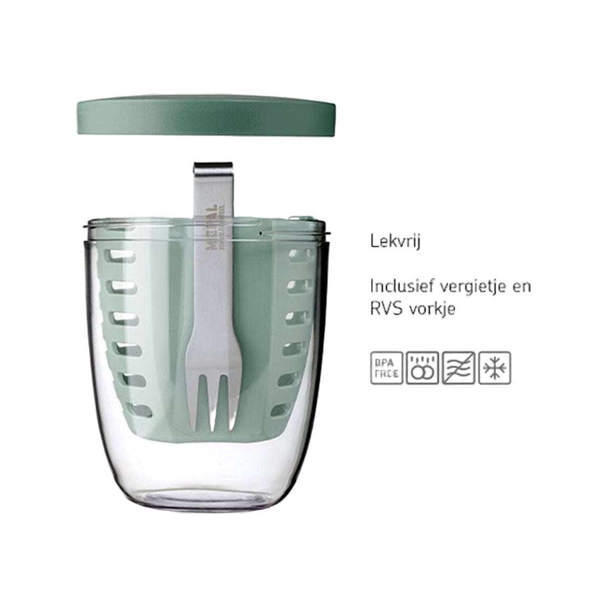 Mepal fruit & veggie pot ellipse