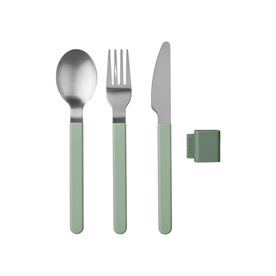bestekset silueta 3-delig - nordic sage