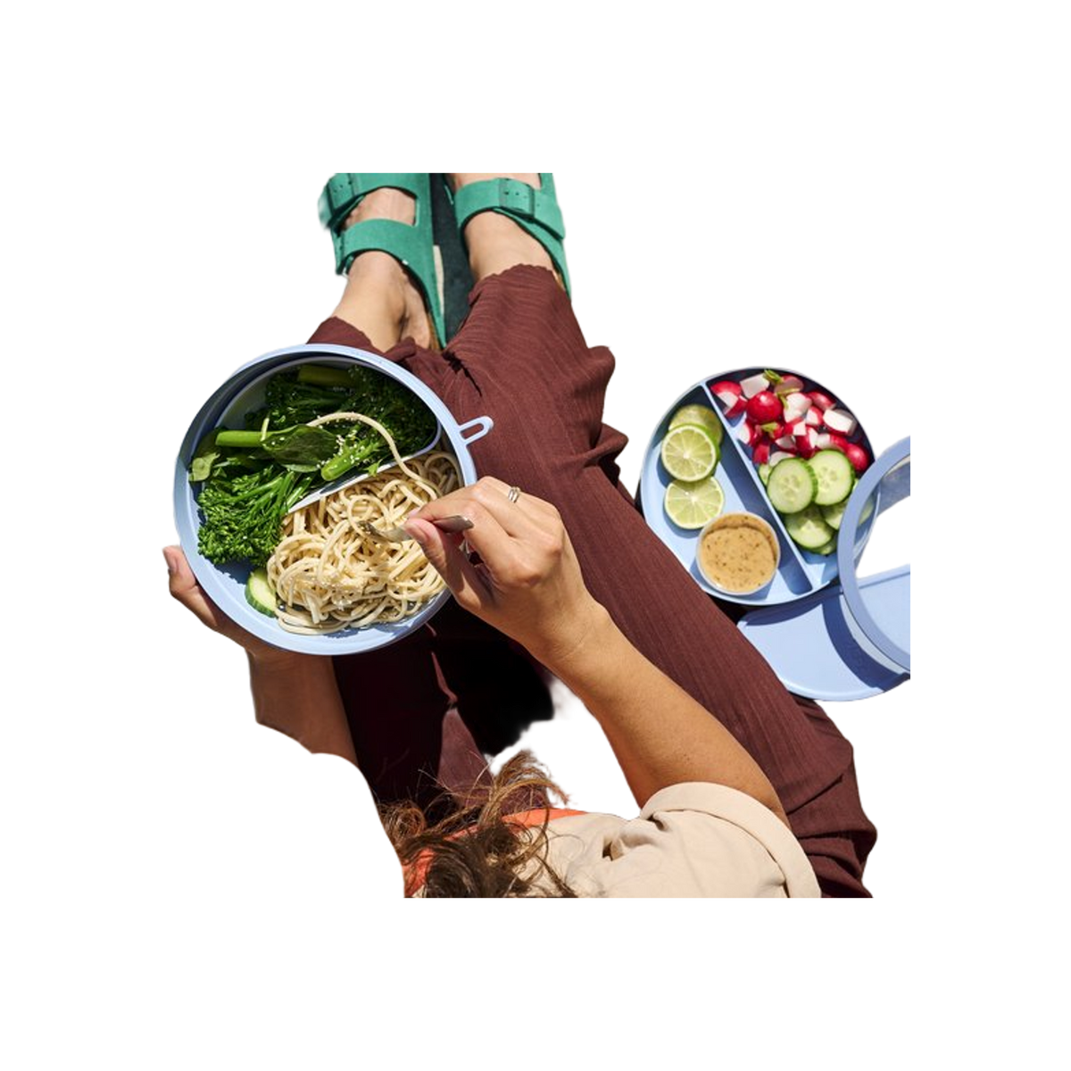 bento lunchbowl vita - vivid blue