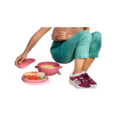bento lunchbowl vita - nordic black