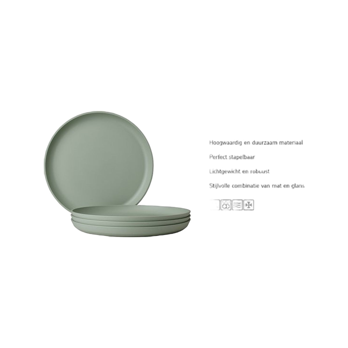 Mepal ontbijtbord silueta 230 mm