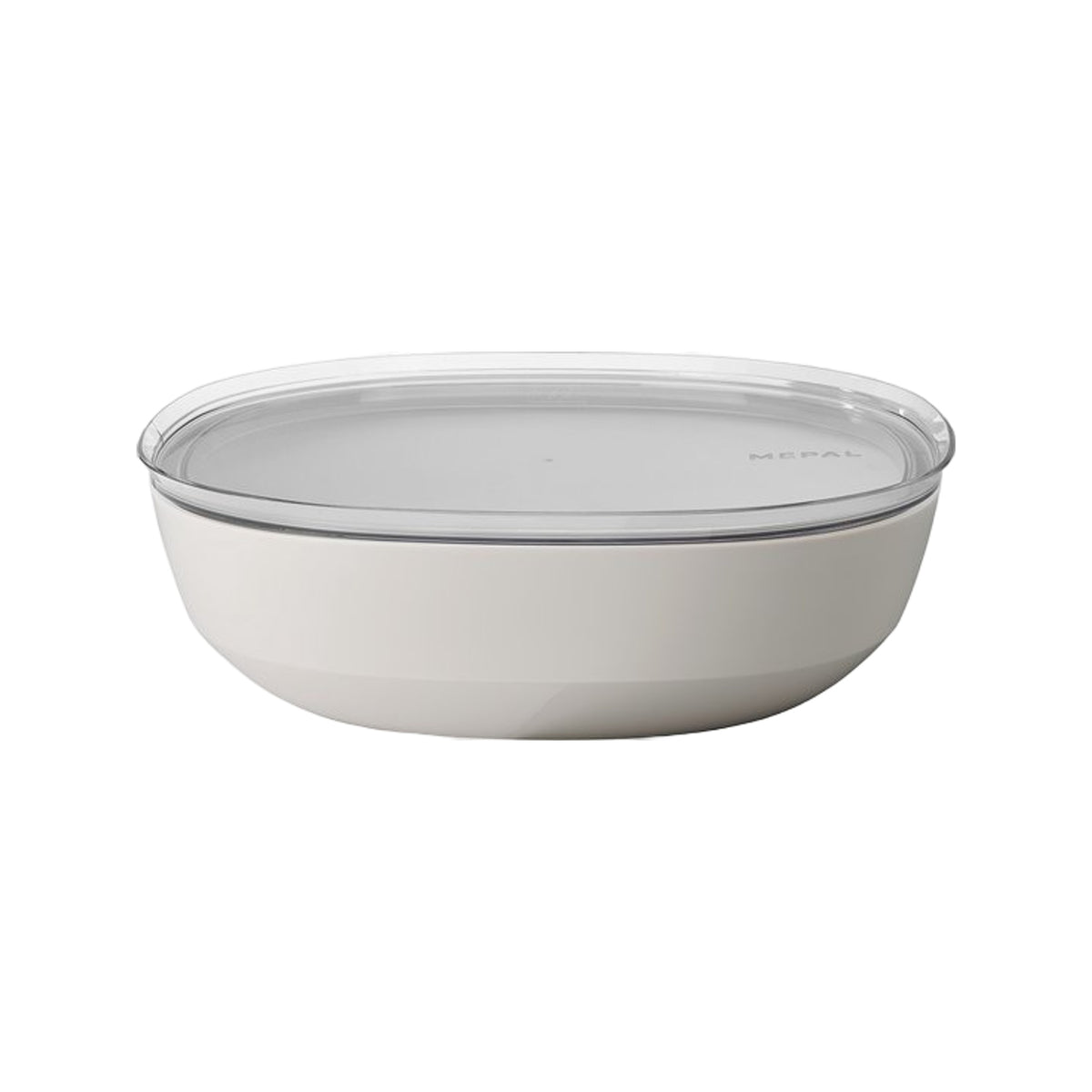 serveerschaal silueta 4000 ml met deksel - nordic white