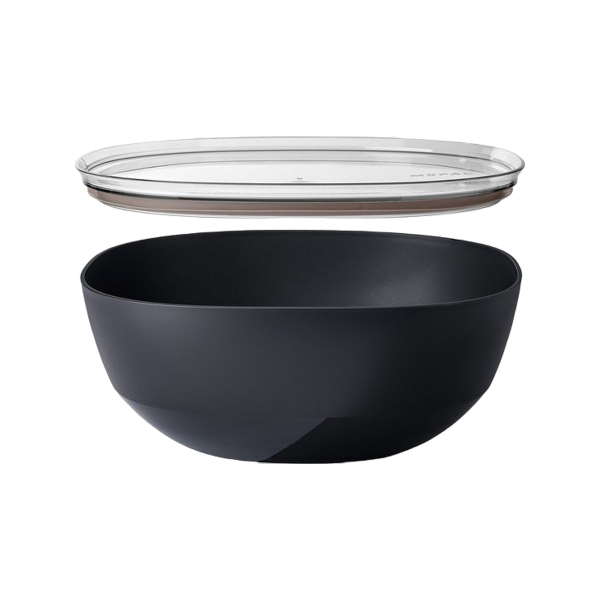 serveerschaal silueta 5000 ml met deksel - nordic black