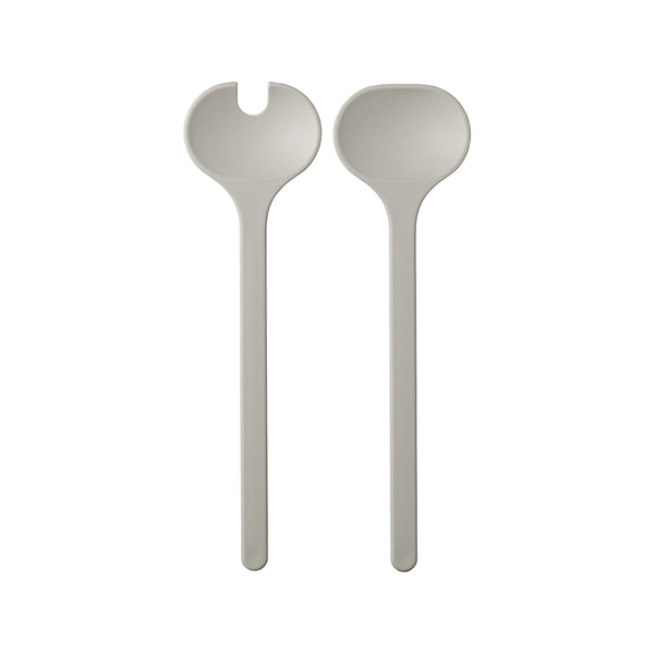 saladebestek silueta 2-delig - nordic white