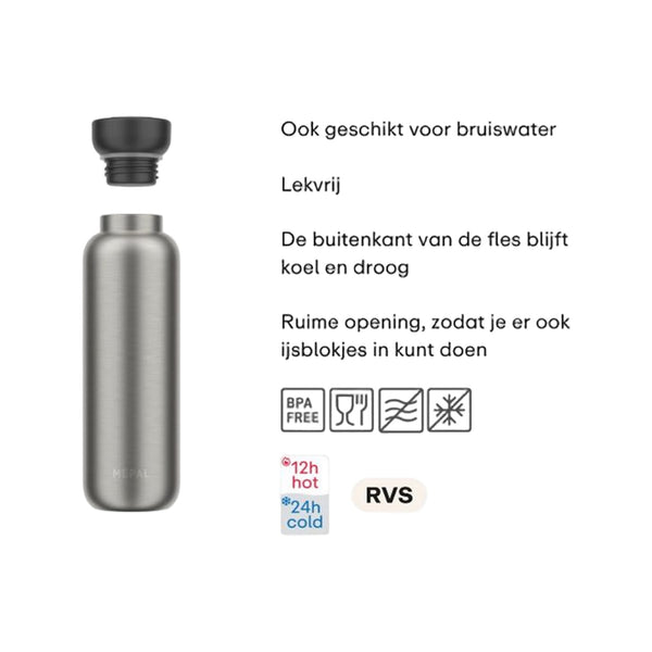 isoleerfles ellipse 500 ml - vivid blue