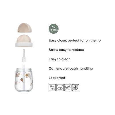 Mepal rietjesbeker mio 300 ml