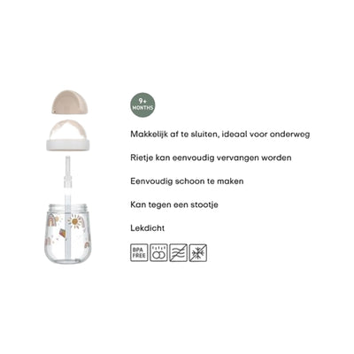 Mepal rietjesbeker mio 300 ml