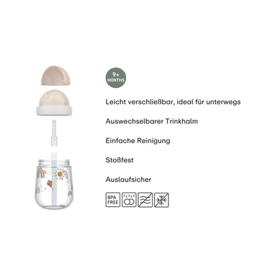 Mepal rietjesbeker mio 300 ml