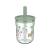 kinderglas mio 250 ml met rietje - little farm