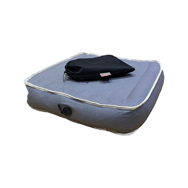 Human Comfort Pouffe Davron Grijs Veelzijdige Camping Poef