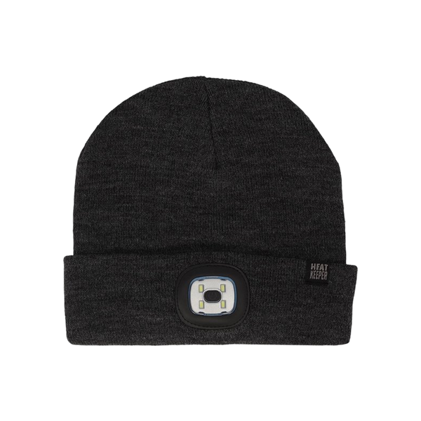 Heatkeeper Men Thermal Beanie+Led Light Recharge