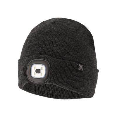 Heatkeeper Men Thermal Beanie+Led Light Recharge