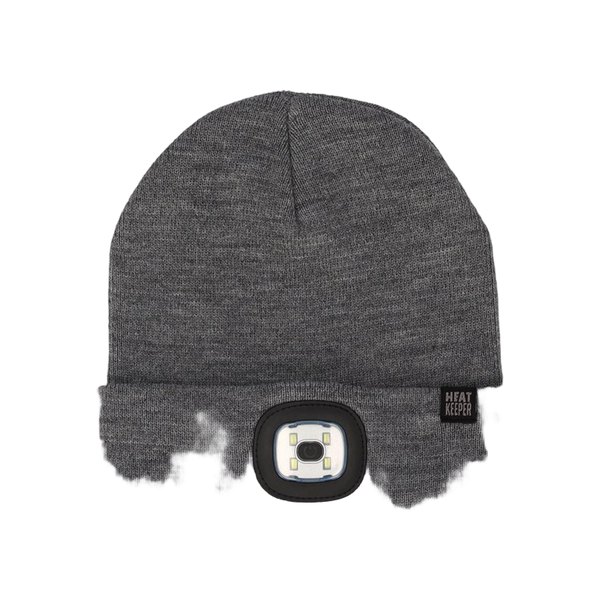 Heatkeeper Men Thermal Beanie+Led Light Recharge