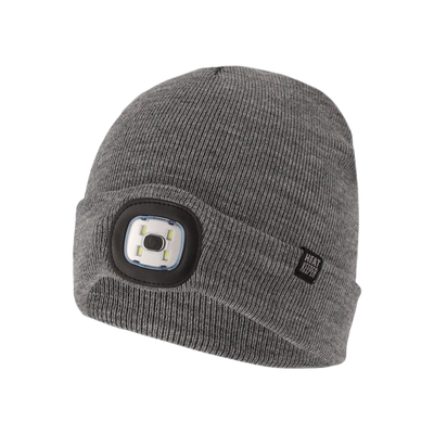 Heatkeeper Men Thermal Beanie+Led Light Recharge
