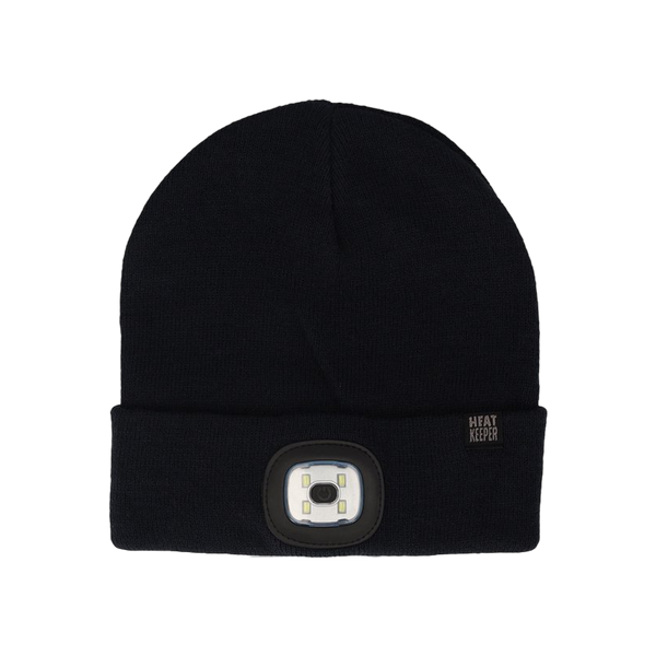 Heatkeeper Men Thermal Beanie+Led Light Recharge