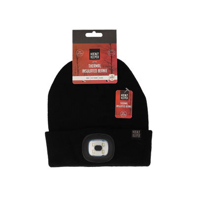 Heatkeeper Kids Thermal Beanie+Led Light Recharge