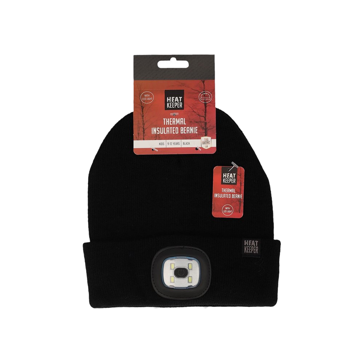 Heatkeeper Kids Thermal Beanie+Led Light Recharge
