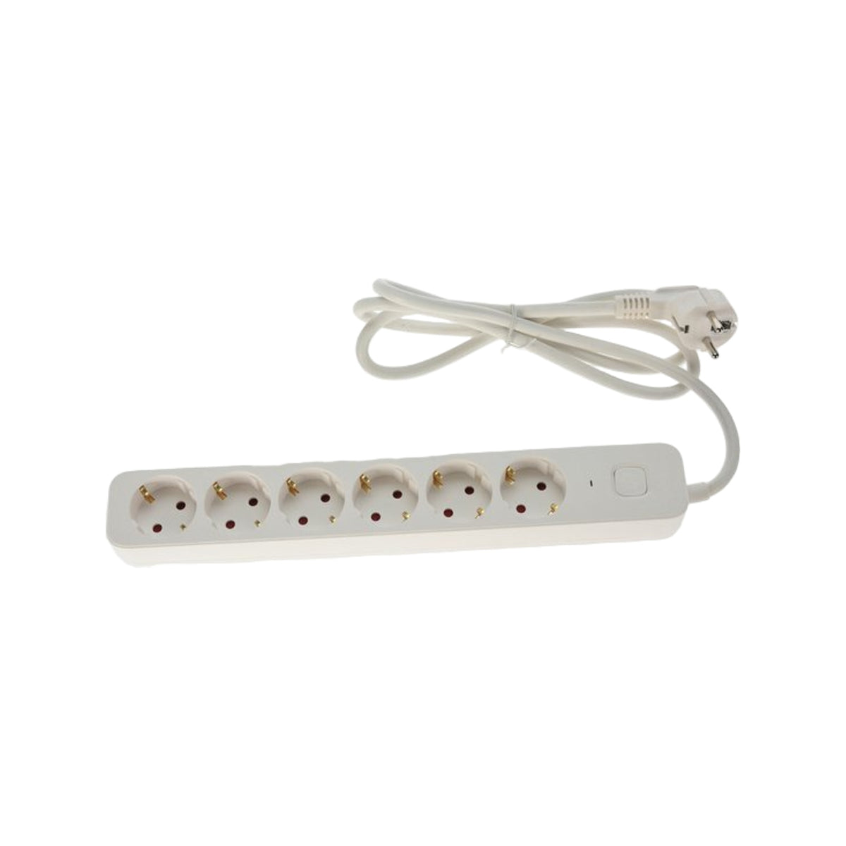 Stekkerdoos 6 Weg 140Cm Wit