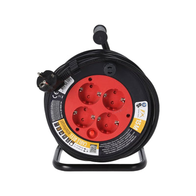 Haspel 15 Meter Zwart