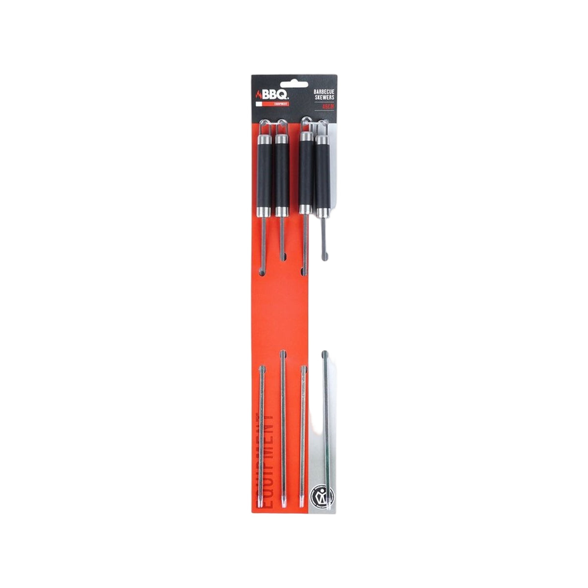 Koopman BBQ Pennen Set 4 Stuks 46cm