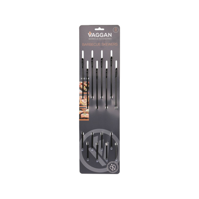 Koopman BBQ Pennen Anti-Aanbak Set van 8 Stuks