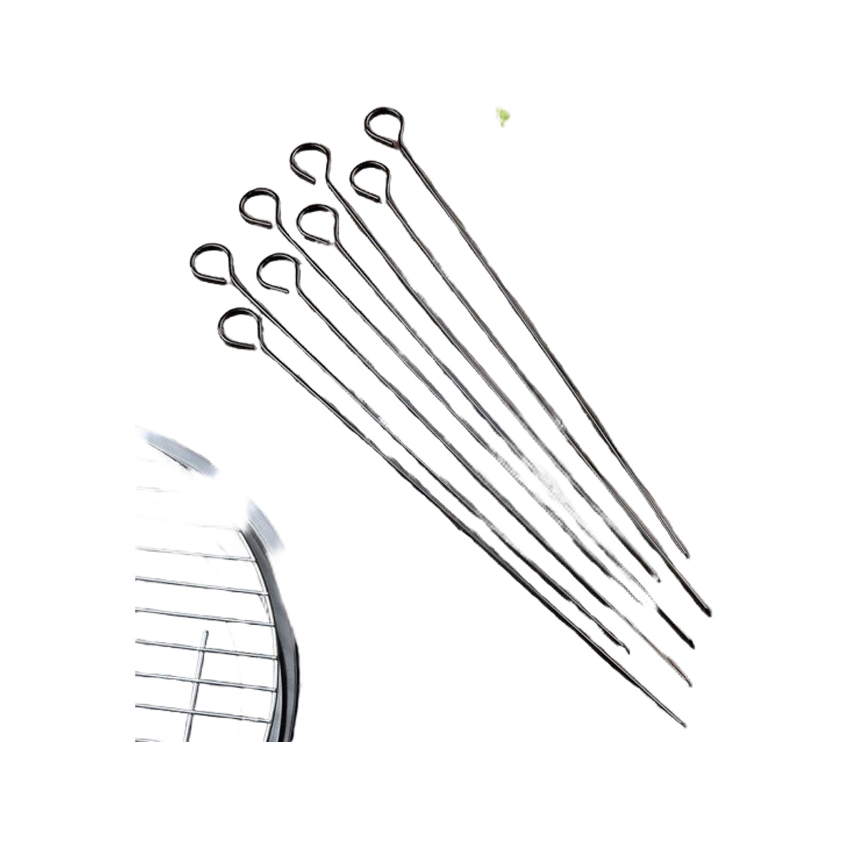 Koopman BBQ Pennen Anti-Aanbak Set van 8 Stuks
