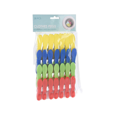 Wasknijpers 28Sts 4 Kl Per Set