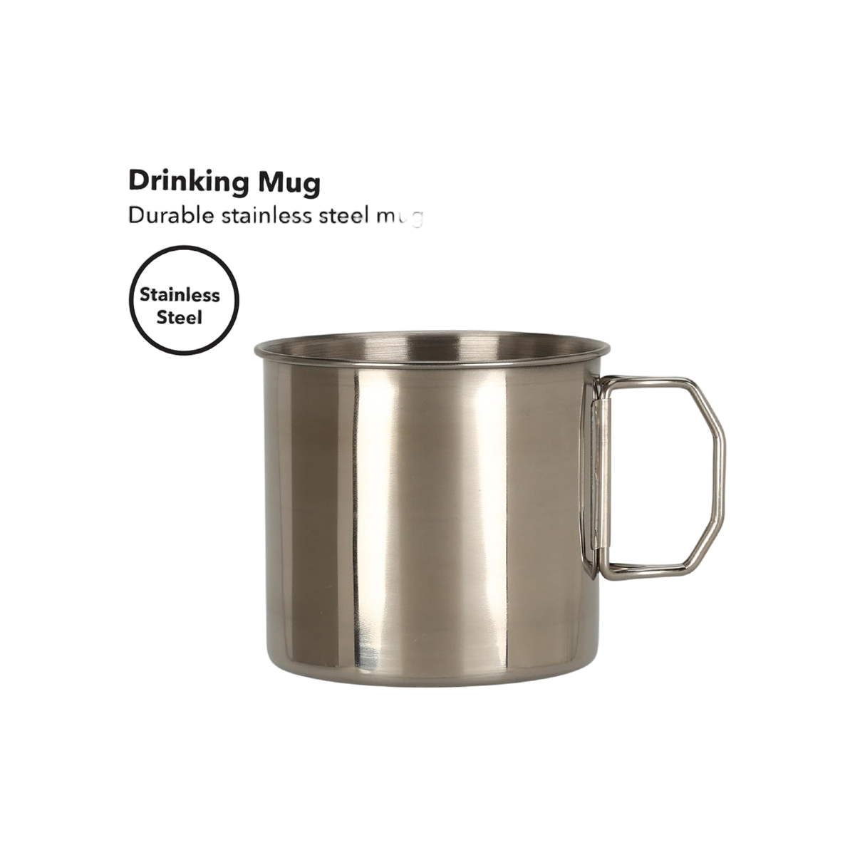 Drinkbeker Rvs 304 500Ml/16.91