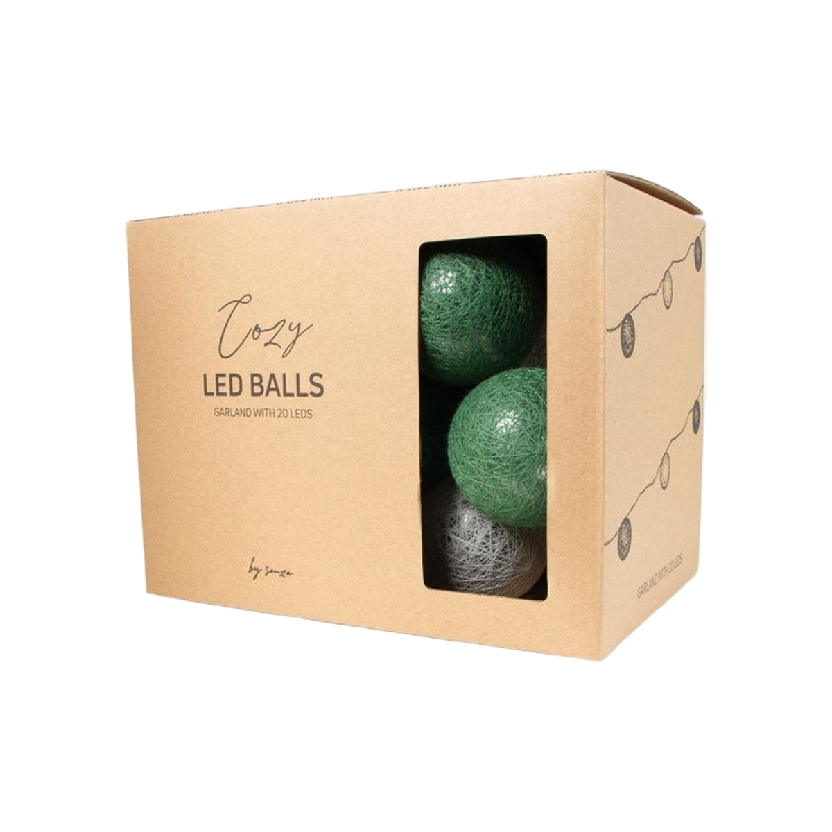 JENS Living Lichtslinger Cozy Groen Large