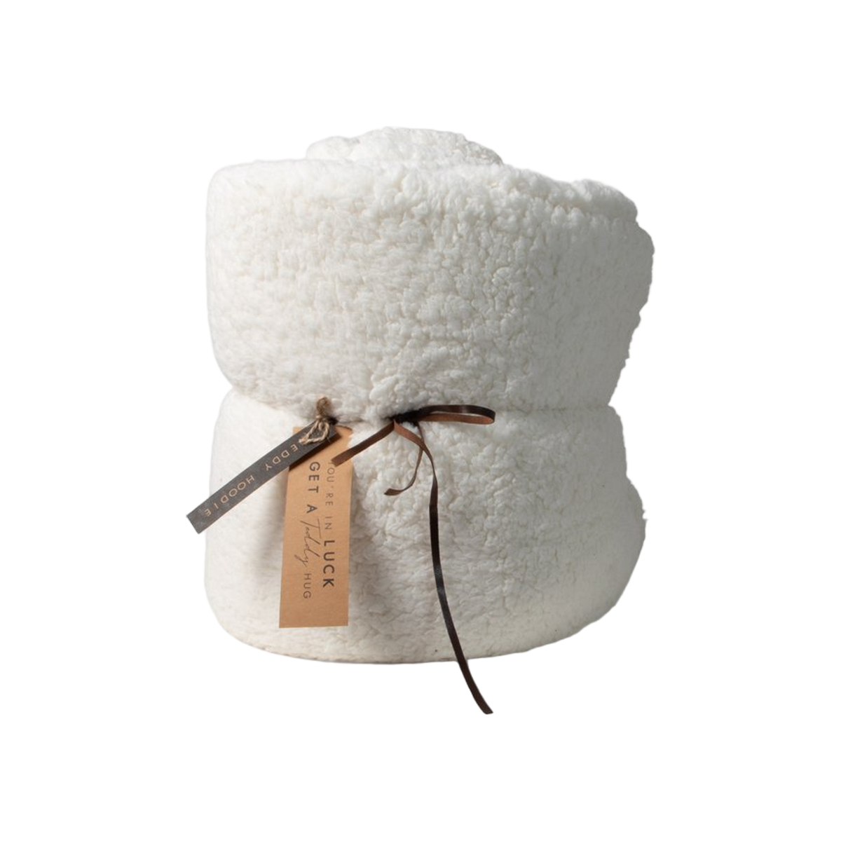 JENS Living Teddy Hoodie Wit
