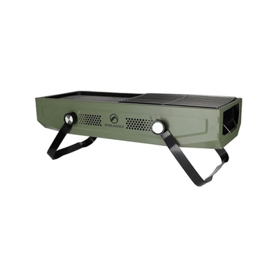 NORLÄNDER Portable Charcoal BBQ Grill - Green