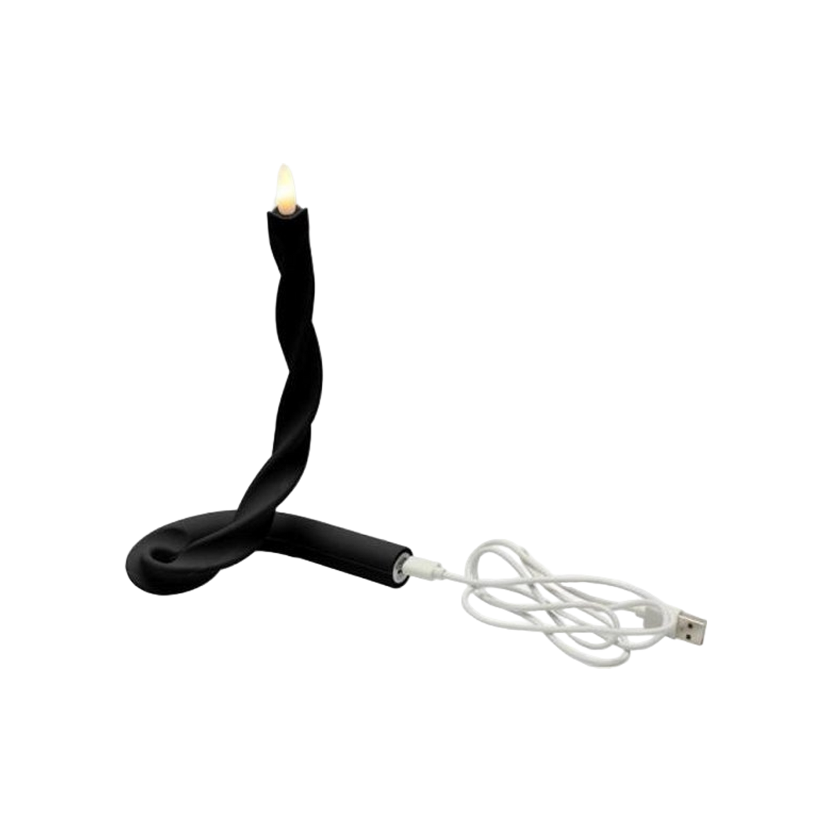 JENS Living Flexibele LED Kaars Zwart