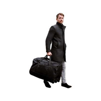 NORLÄNDER S.G. Reistas XL Met Wielen RPET Zwart
