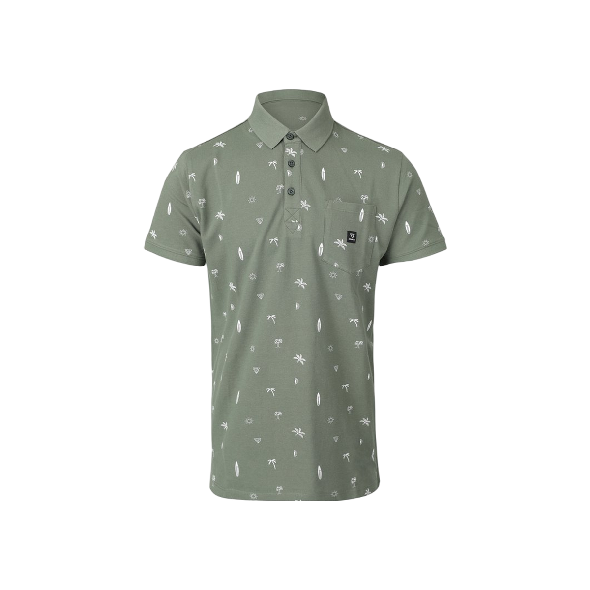 Brunotti Addax-AO Heren Polo Ademende Outdoor Polo