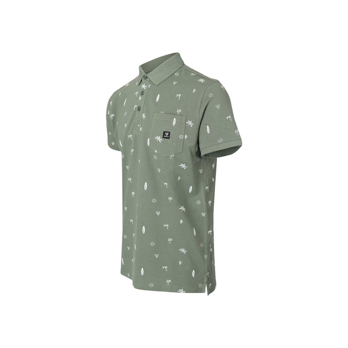 Brunotti Addax-AO Heren Polo Ademende Outdoor Polo