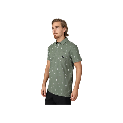 Brunotti Addax-AO Heren Polo Ademende Outdoor Polo