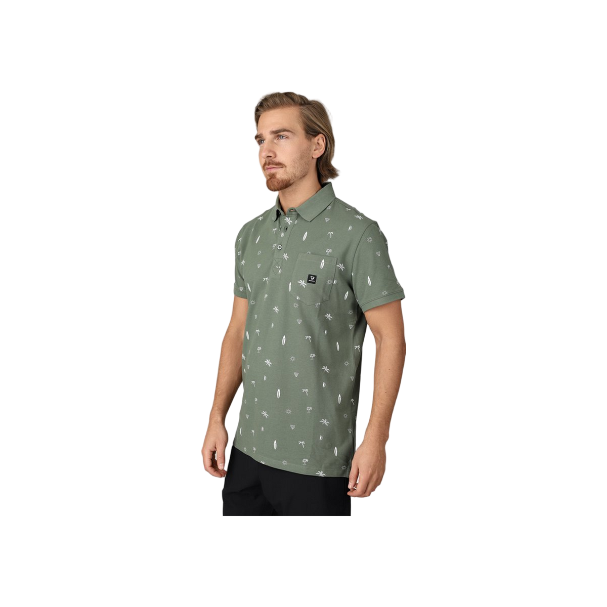 Brunotti Addax-AO Heren Polo Ademende Outdoor Polo