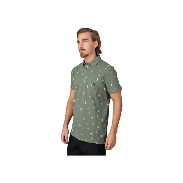 Brunotti Addax-AO Heren Polo Ademende Outdoor Polo