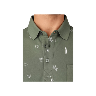 Brunotti Addax-AO Heren Polo Ademende Outdoor Polo