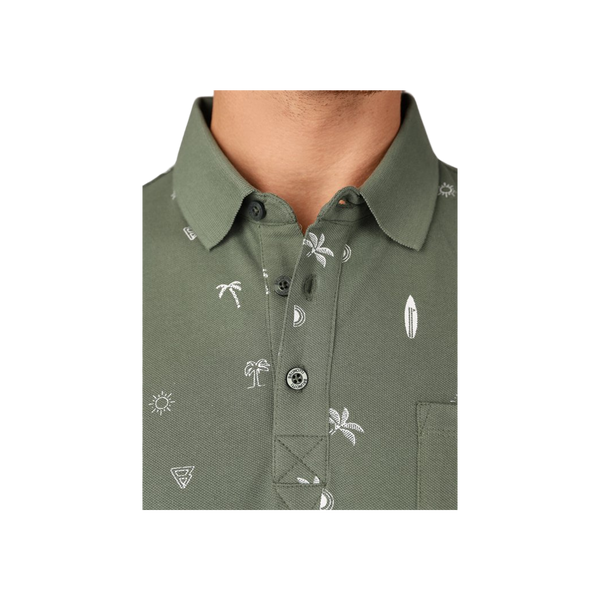 Brunotti Addax-AO Heren Polo Ademende Outdoor Polo