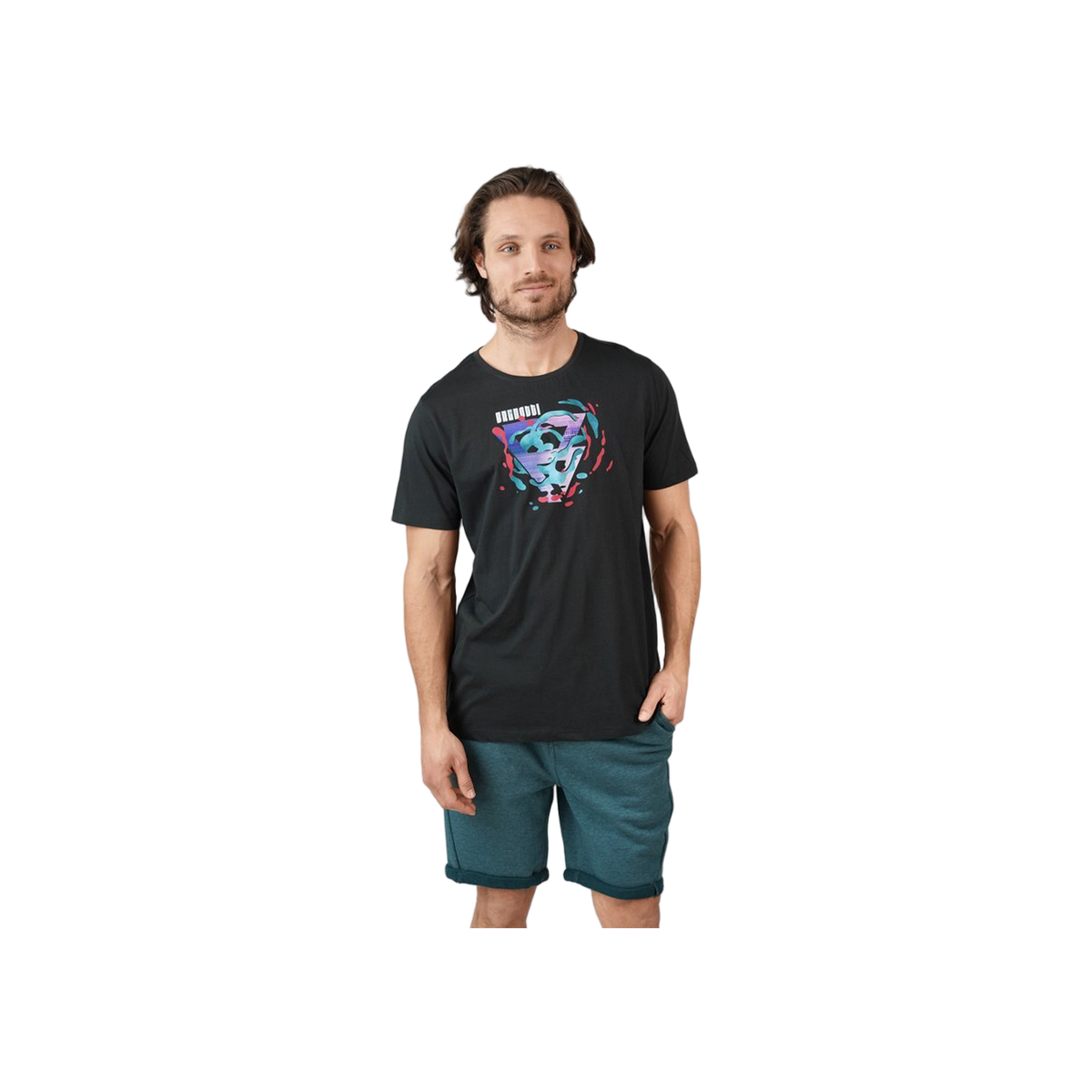 Brunotti Salvino Heren Sweat Short Outdoor Sportkleding