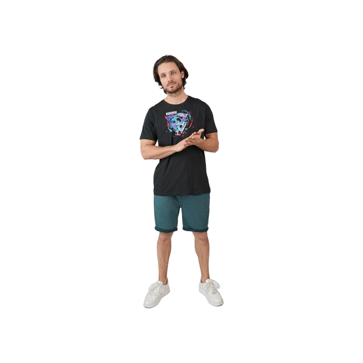 Brunotti Salvino Heren Sweat Short Outdoor Sportkleding
