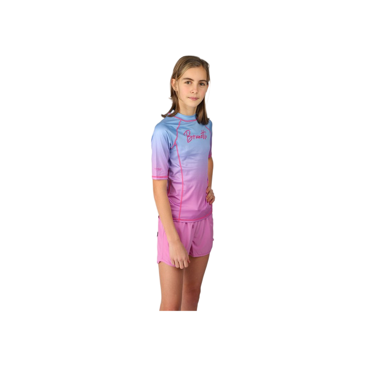 Brunotti Lineas-Gradient Girls Rashguard