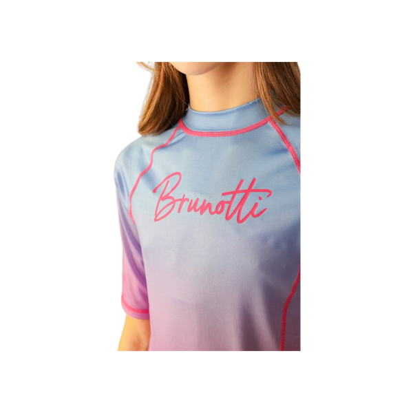 Brunotti Lineas-Gradient Girls Rashguard