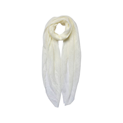 Sjaal 90x180 cm wit