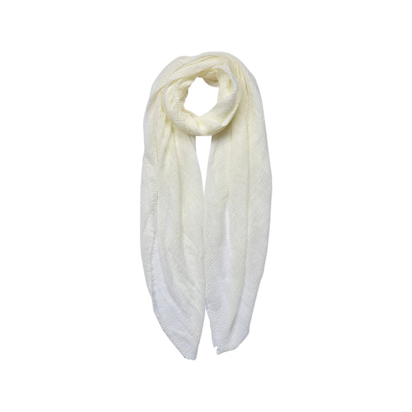 Sjaal 90x180 cm wit