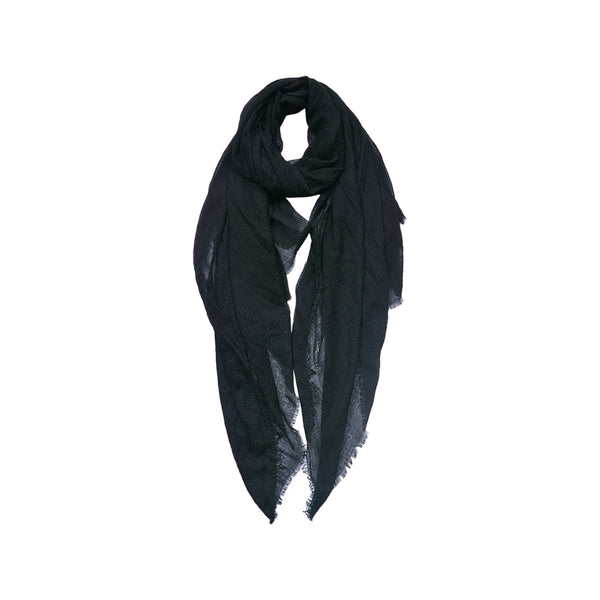 Sjaal 90x180 cm zwart