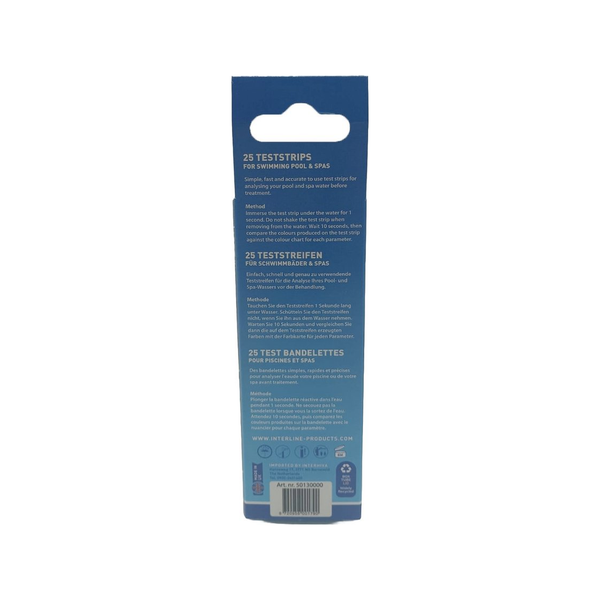Interline Teststrips chloor & pH