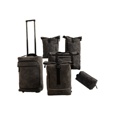 NORLÄNDER Nubuck Urban Rugtas Grijs