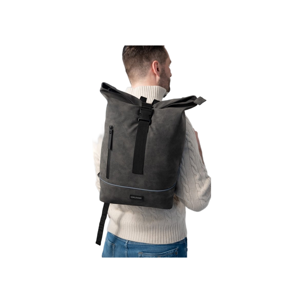 NORLÄNDER Nubuck Urban Rugtas Grijs